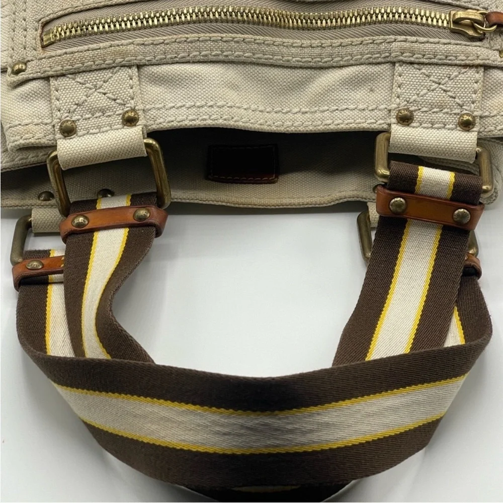 Louis Vuitton Globe Shopper Cruise Tote Bag Canvas Blue - Picture 11 of 16